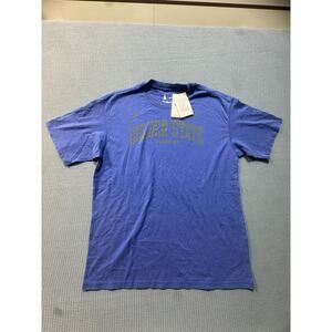 NIKE SWOOSH Men's Blue Tee Sz M Brand New